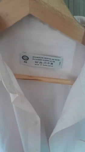 Camisa social clara 
