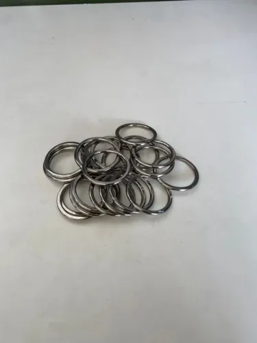 Argolas Inox Numeri 14 ao 30 ótimo Acabamento