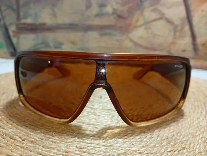 Óculos de sol arnette barn burner marrom marco habana nuevas raras última 