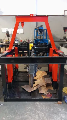 Alinhador de chassi de moto a laser 2 esticadores 