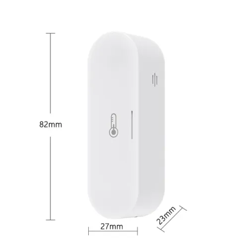 Sensor de Humidade e Temperatura Zigbee Casa Inteligente