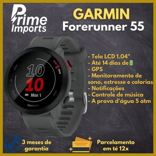 Garmin Forerunner 55 - NOVO