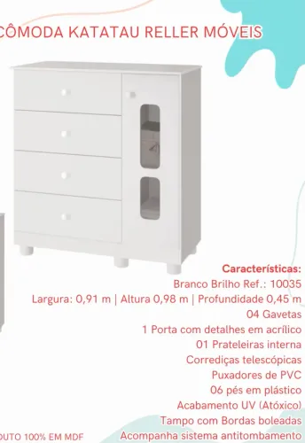 Vende-se cômoda Katatau