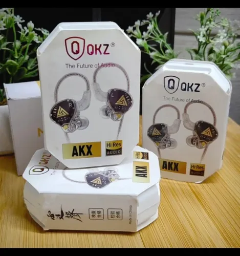 Fone Qkz akx retorno de palco e gamer