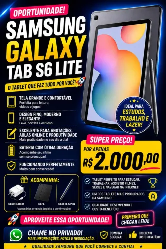 Tab s6 lote