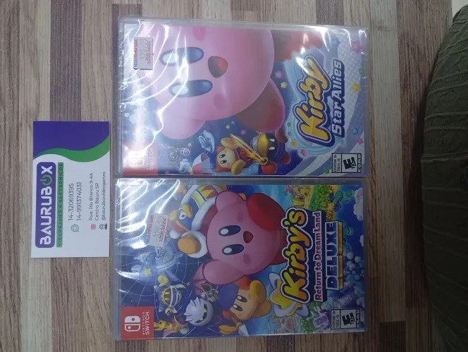 Jogos Kirby (Novos/Lacrados) - Nintendo Switch a partir de R$ 329,99