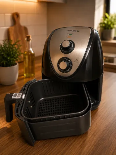 Fritadeira Air Fryer Mondial Grand Family Inox