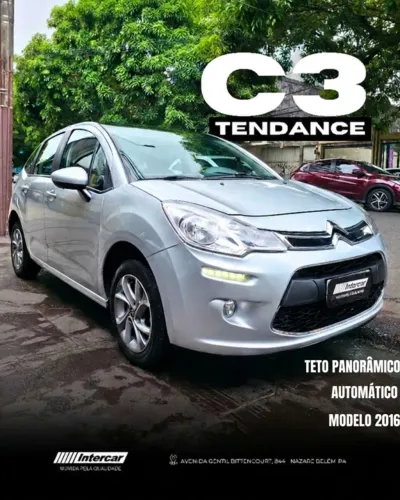 Citroen C3 Tendance 1.6 VTI Flex Start 16V Aut. 2016
