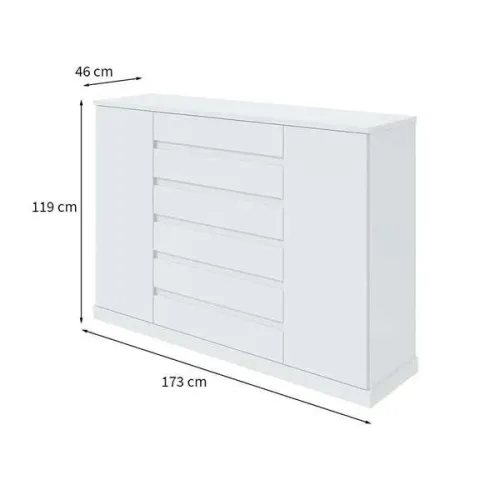 Criado-Mudo Vedra com Estilo Minimalista