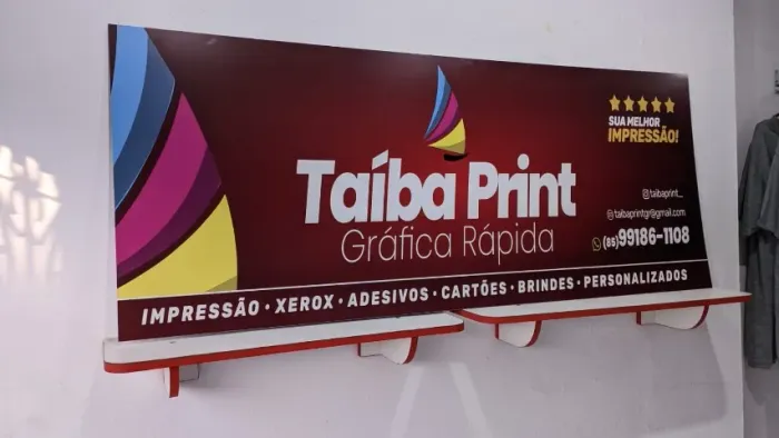 Fachada para gráfica rápida