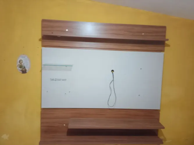Painel Com Rack e Iluminação 