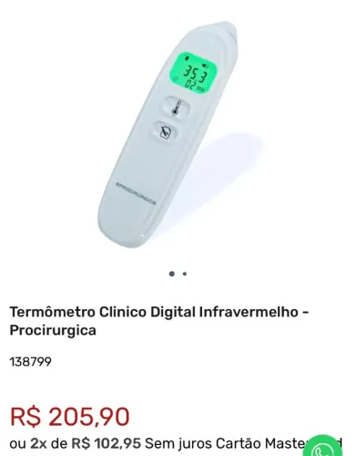 Termômetro digital