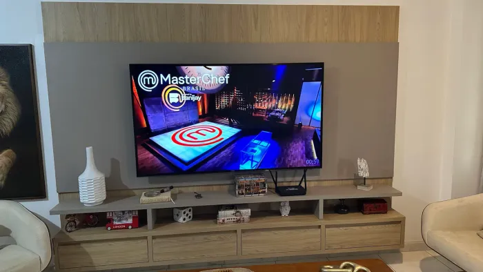 Rack com painel 