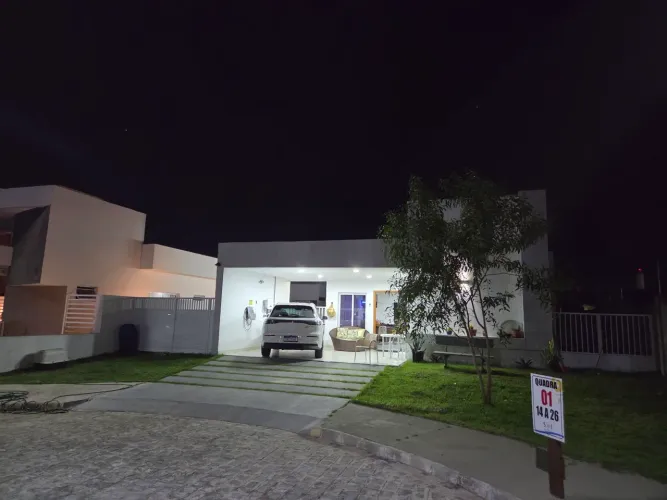 Sol e Praia casa pra alugar em condomínio pé na areia