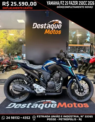 YAMAHA / FZ25 FAZER 250CC CONNECTED 2026 0KM