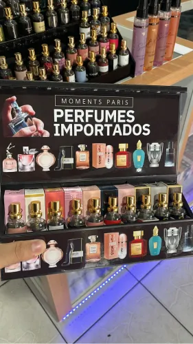 Loja com 20 perfumes para motoristas de aplicativo 