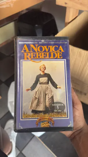 VHS DUPLO ORIGINAL A NOVIÇA REBELDE