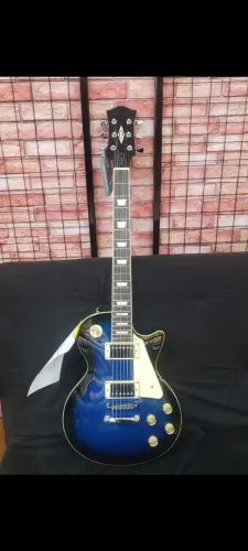 Guitarra Strinberg Modelo Les Paul Cor Azul