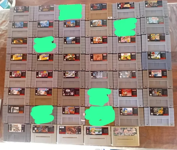 Jogos de Super Nintendo Lote de jogos SNES