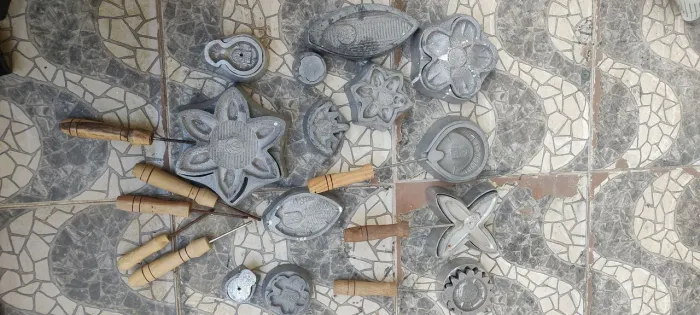 Frisadores de flores em metal artesanato em Aracaju