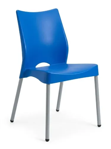 KIT MALBA COM 6 CADEIRAS cor azul