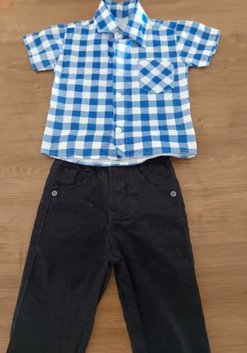 Conjunto junino menino 