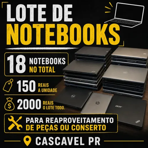 Lote notebooks