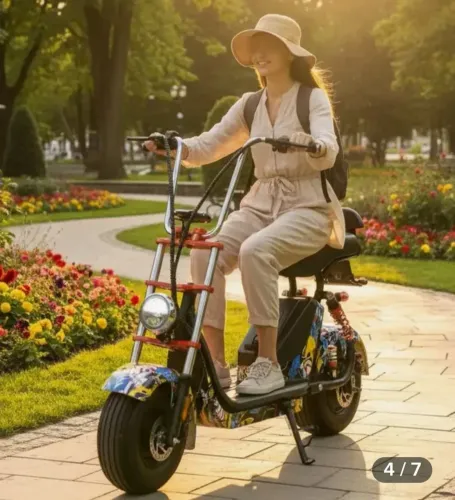 Moto Elétrica Starmega Edição Limitada. 1000W 48w Autopropelida. 2026