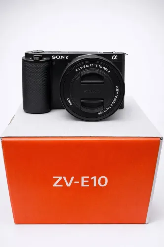 Sony ZV E10 com lente 16 50mm produto novo lacrado com nota fiscal e garantia