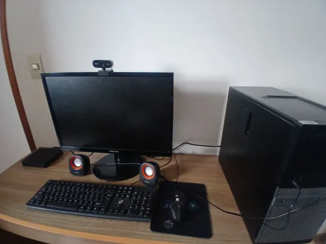 COMPUTADOR COMPLETO COM CPU DELL 59/ TELE POSITIVO