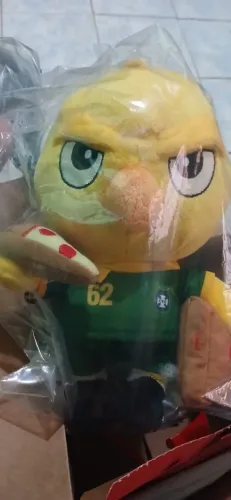 Pelúcia Canarinho Ifood da Seleção 62 Lacrado - Colecionável