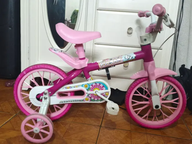 Bicicleta+cadeirinha bebê conforto para carro