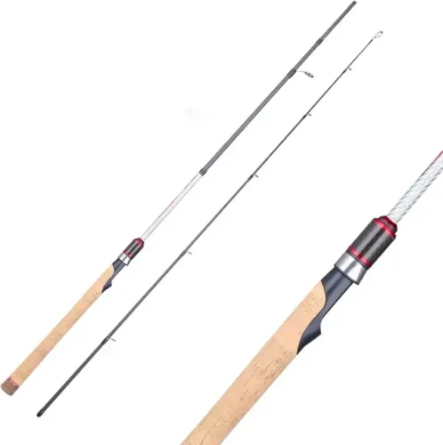 Vara de pesca em carbono Silver Dragon Hautton 8-15 lbs molinete