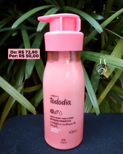 Sorbet Desodorante Nutritivo Tododia Acerola e Hibisco 400ml