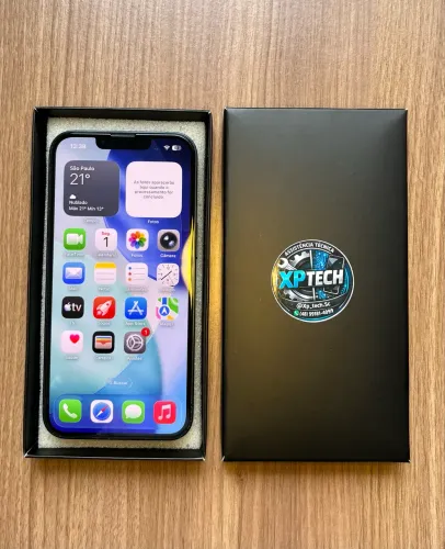 iPhone 13 256gb 85% Todo Original, Impecável