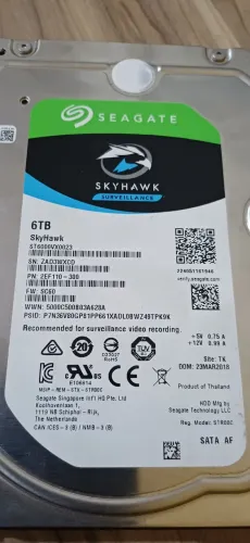 HD 6TB SEAGATE SKYHAWK
