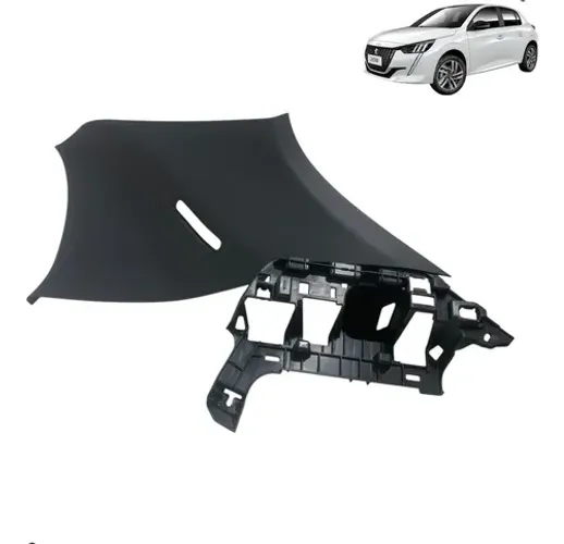 Sporte Bagagito Porta Malas Direito Peugeot 208 2021 2024 Preto