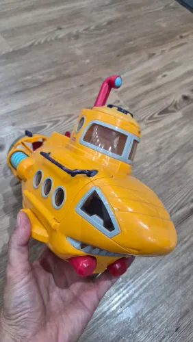 submarino Imaginext Amarelo Matel