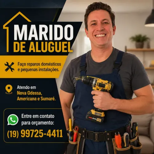 Marido de Aluguel - Reparos e Instalações Domésticas
