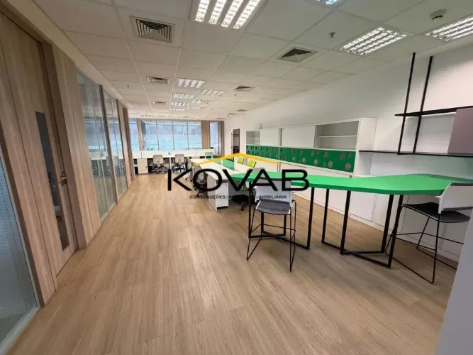Locação laje comercial alto Padrão - Berrini / Brooklin - 514m² Sala Mobilidade Oportunida