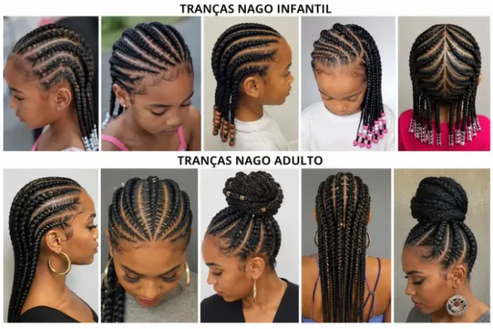 Tranças nagô...