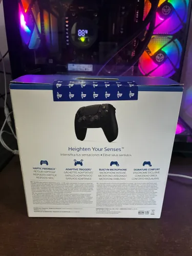 Controle PS5 DualSense - Midnight Black (Preto) | NOVO E LACRADO!