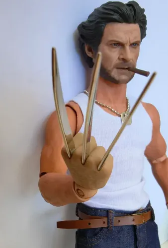Boneco Customizado do Wolverine Logan X-Men 1/6 30 cm estilo hot toys