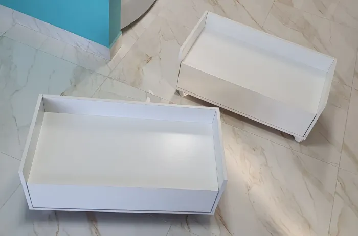 1 mesa de cabeceira nova 80 cm