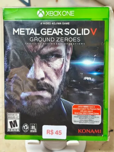 Metal Gear Solid V Ground Zeroes - Xbox One - Aceito Olxpay