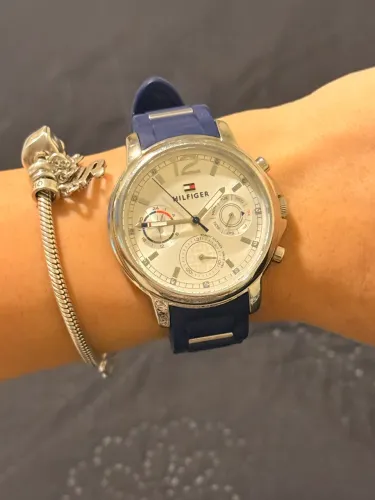 Relógio Tommy Hilfiger Multifunção - Azul (Completo)