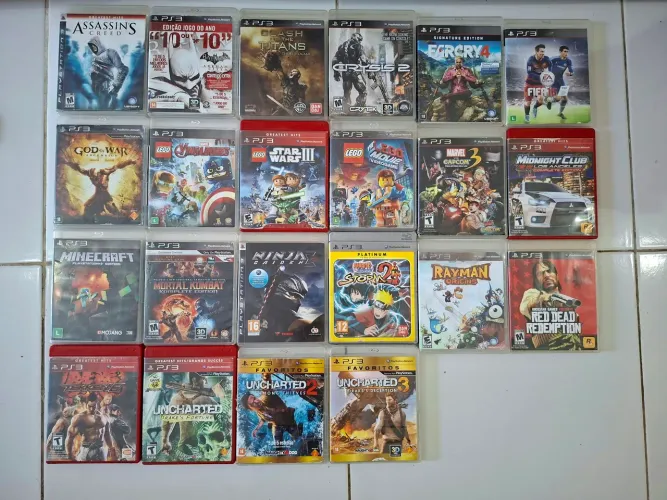 JOGOS DE PS3 ORIGINAIS
