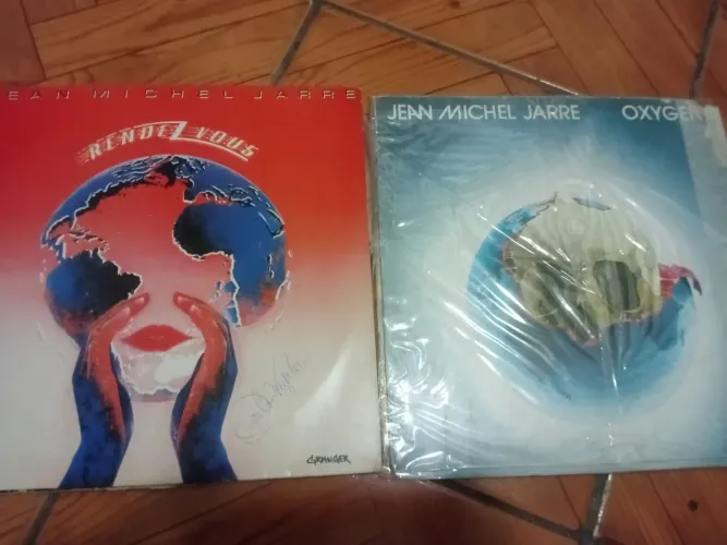 2 Discos de  Jean Michel Jarre