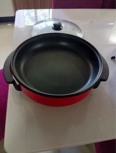 Kit Grill elétrico + panela elétrica redonda + panela elétrica quadrada