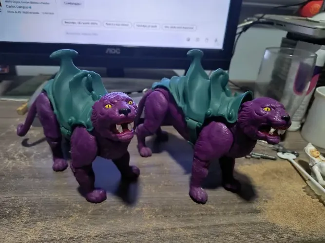 MOTU Origins Panthor lote com 2